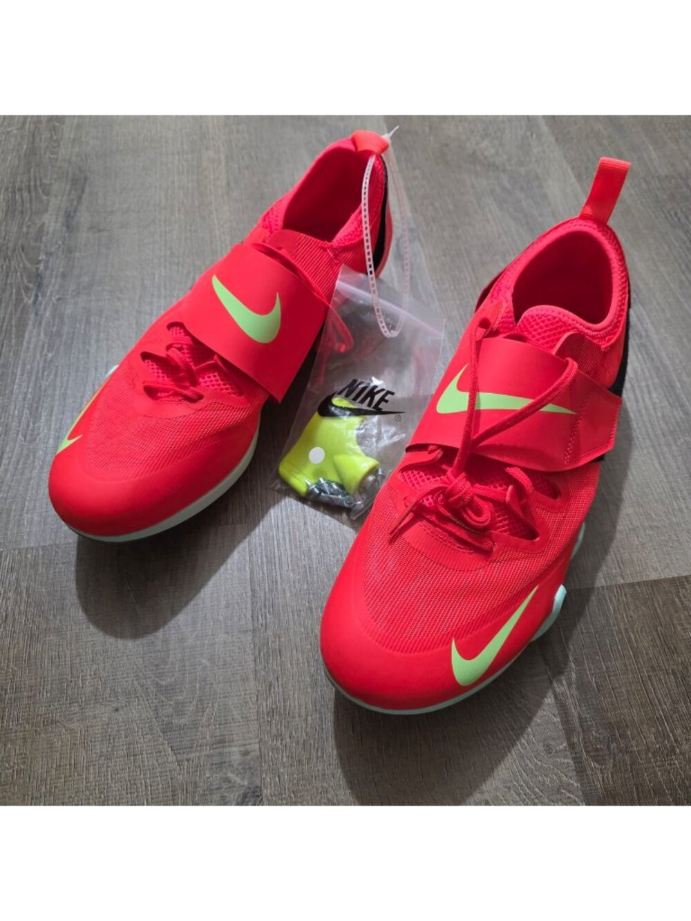 Nike Pole Vault Elite Track & Field Jumping Spikes FZ9649-600 Men's Size 11